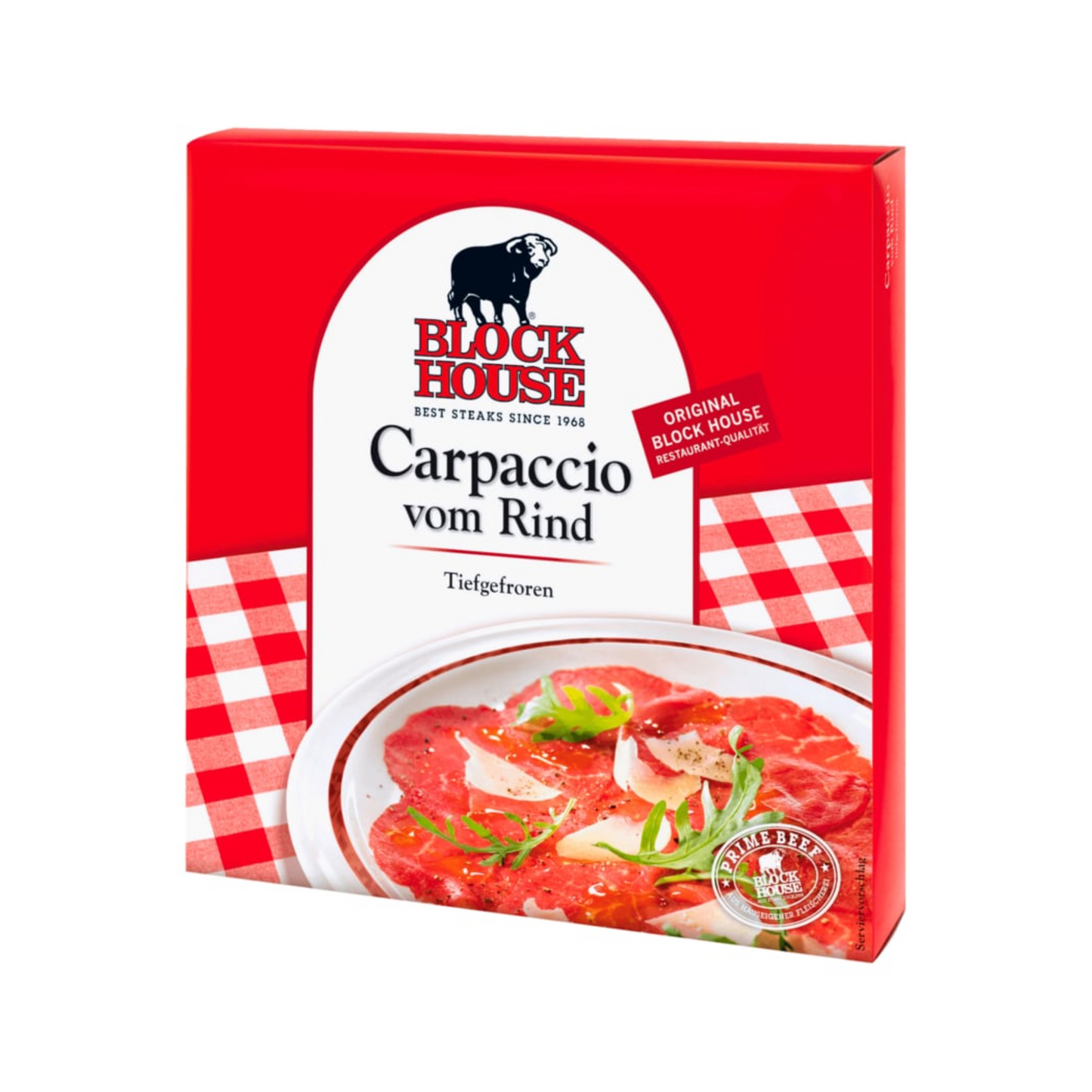 Block House Carpaccio vom Rind 2x80g
