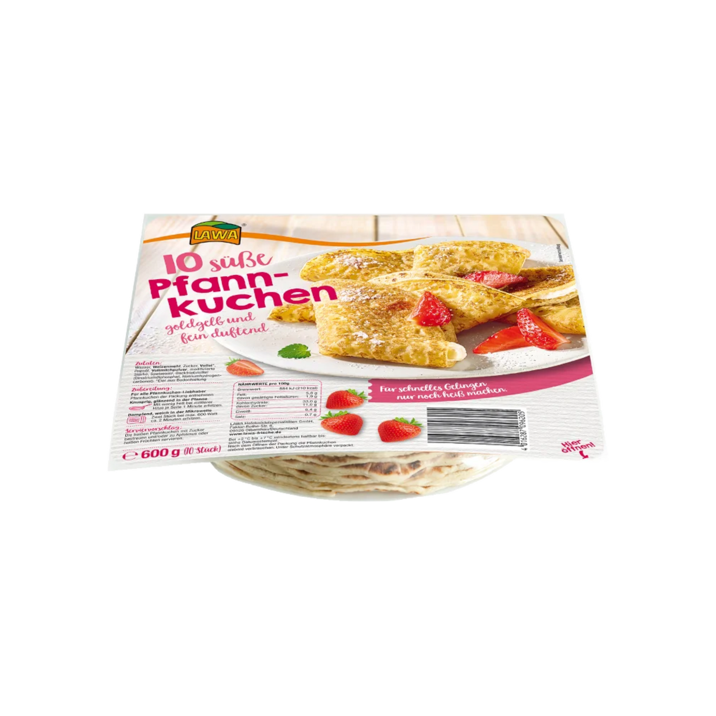Lawa Süße Pfannkuchen 10ST 600g