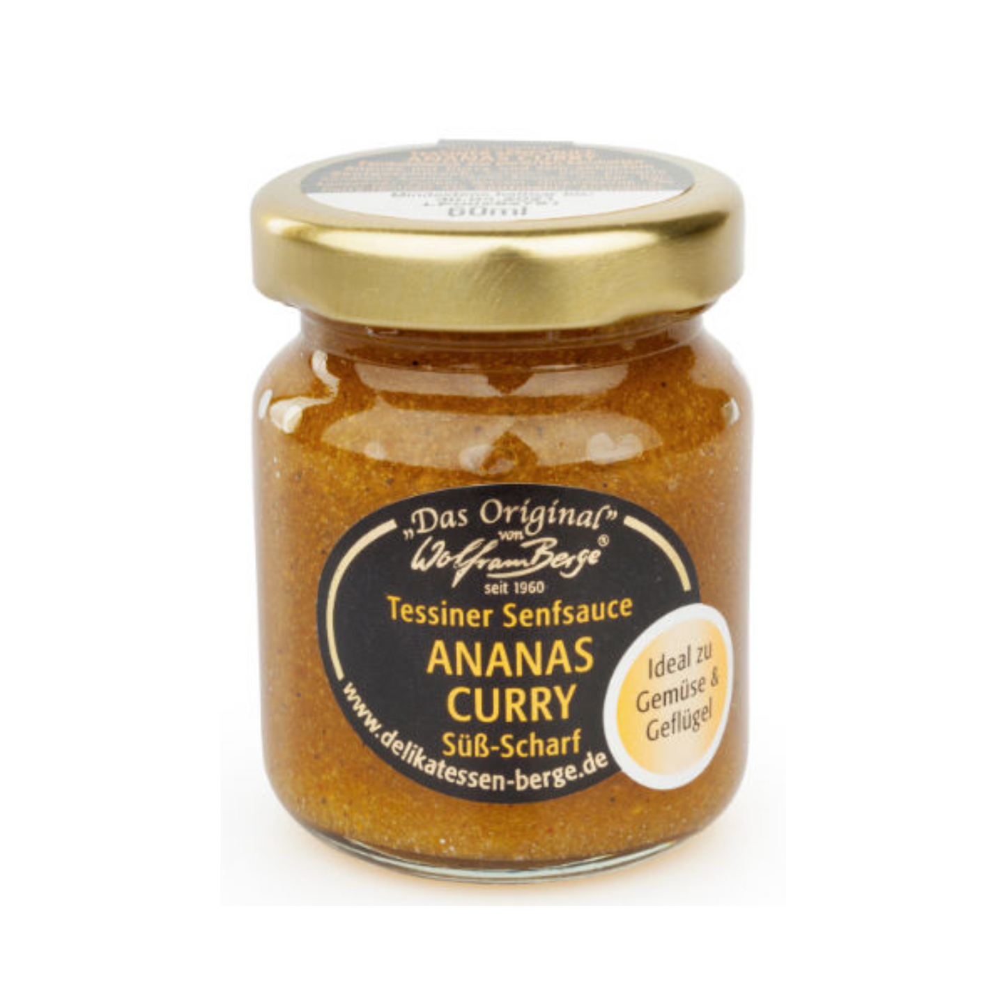 Wolfram Berge Tessiner Ananas-Curry-Senfsauce 60ml