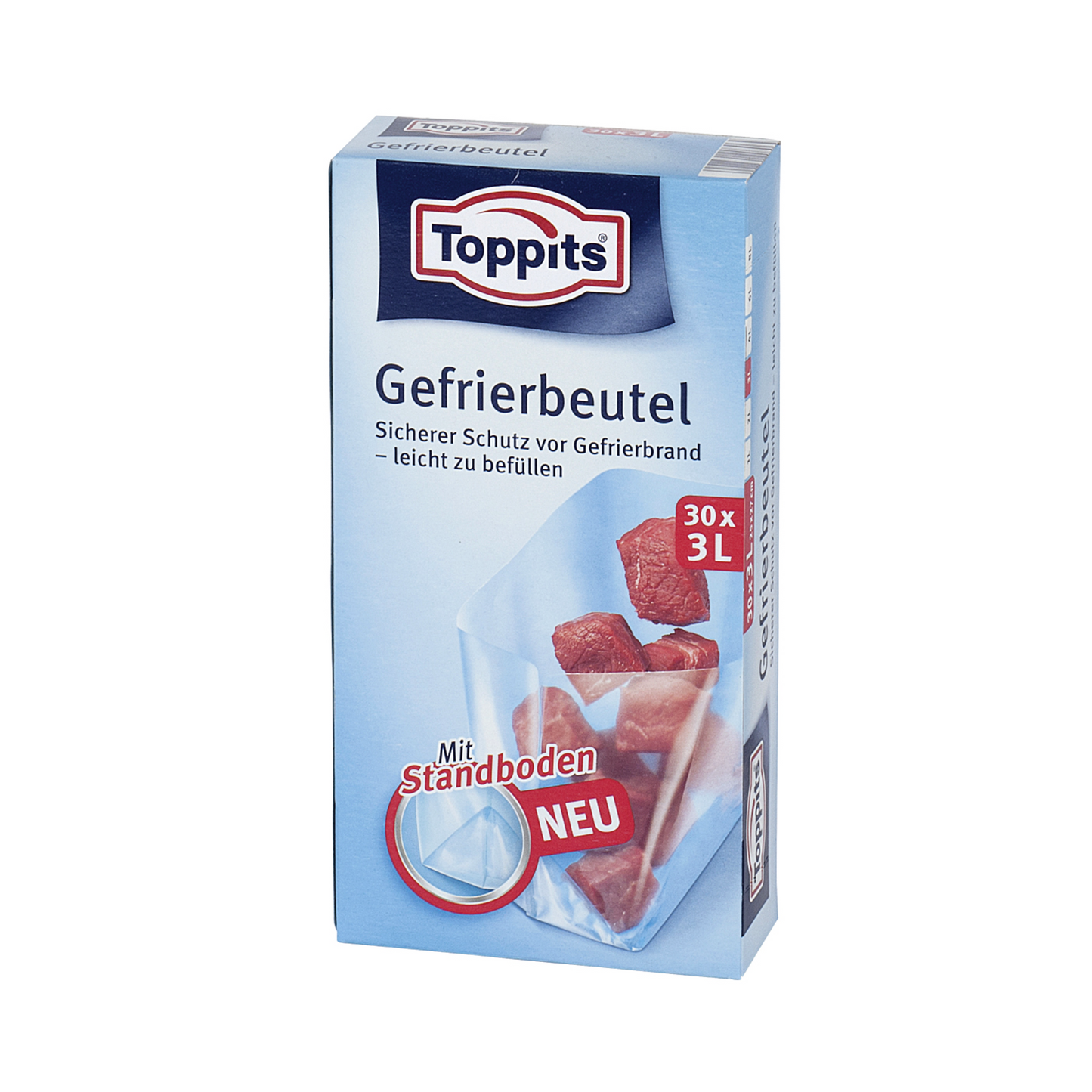 Toppits Gefrierbeutel Standboden 3l 30ST