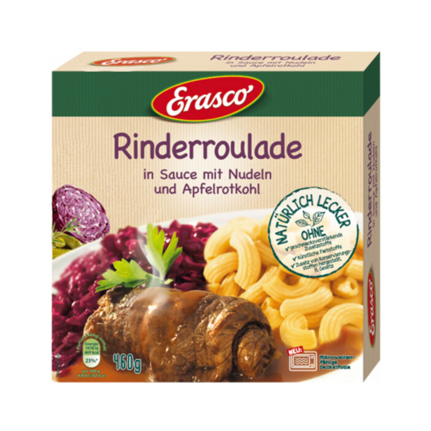 Erasco Menü Rinderroulade 460g