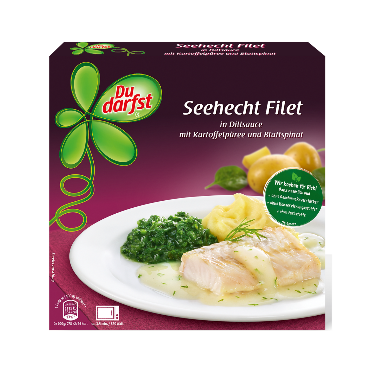 Du darfst Seehecht 400g
