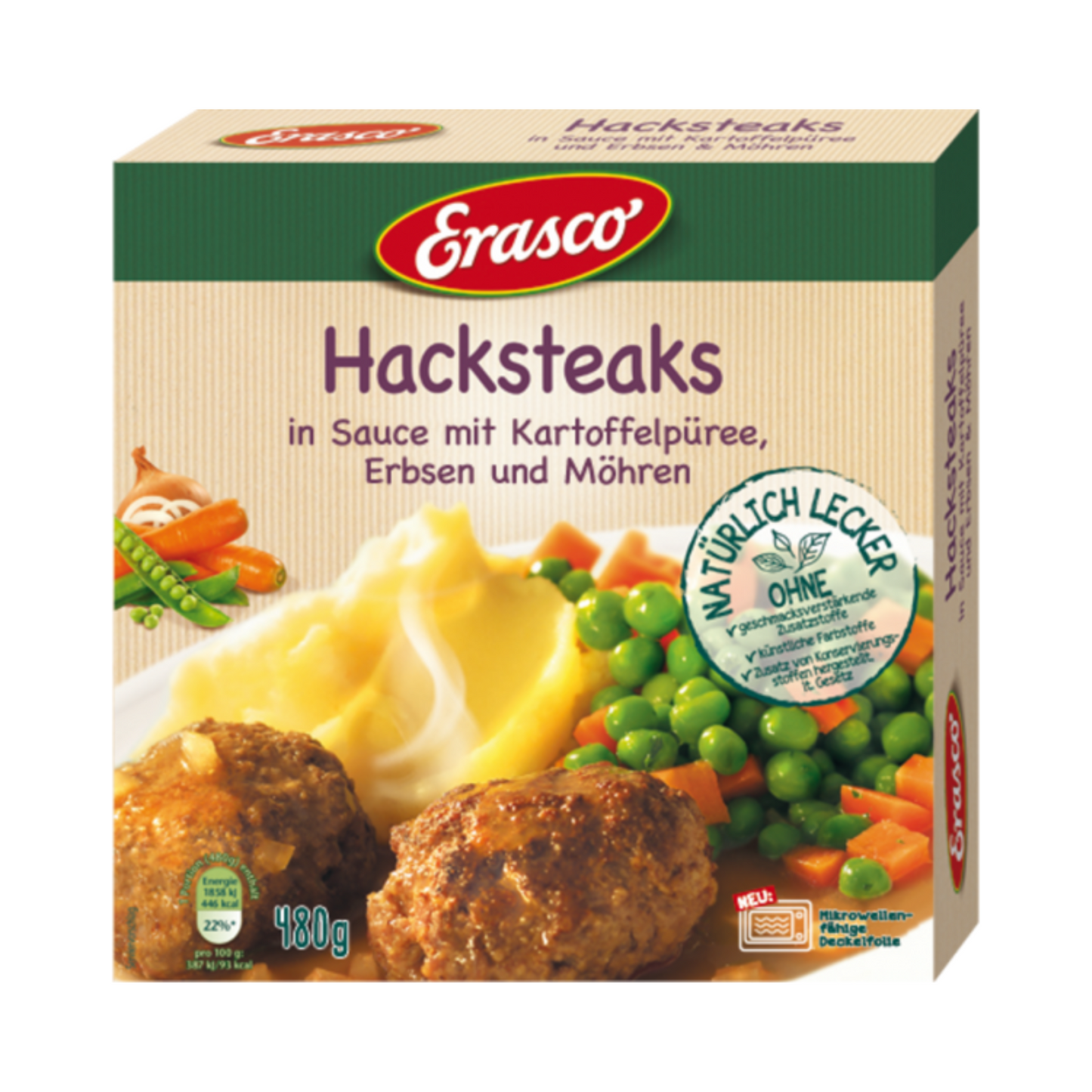 Erasco Menü Hacksteaks 480g