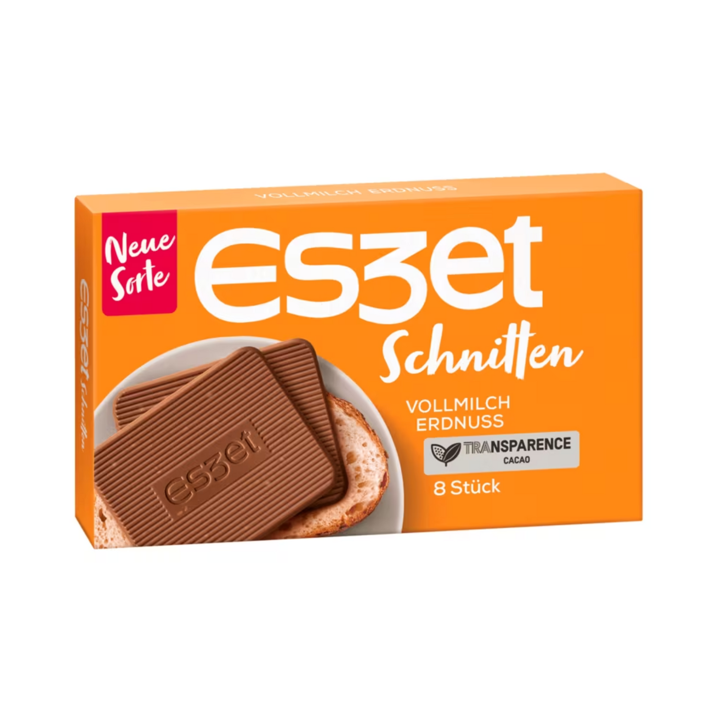 Eszet Schnitten Vollmilch Erdnuss 75g