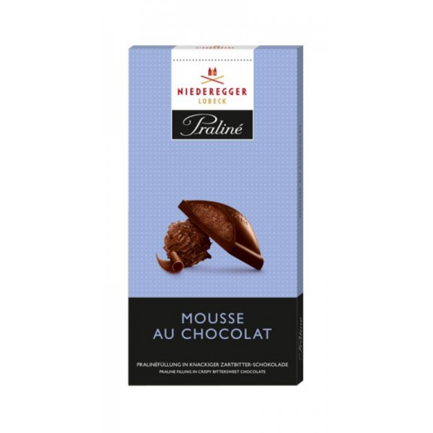 Niederegger Mousse au Chocolat in Zartbitter-Schokolade 100g
