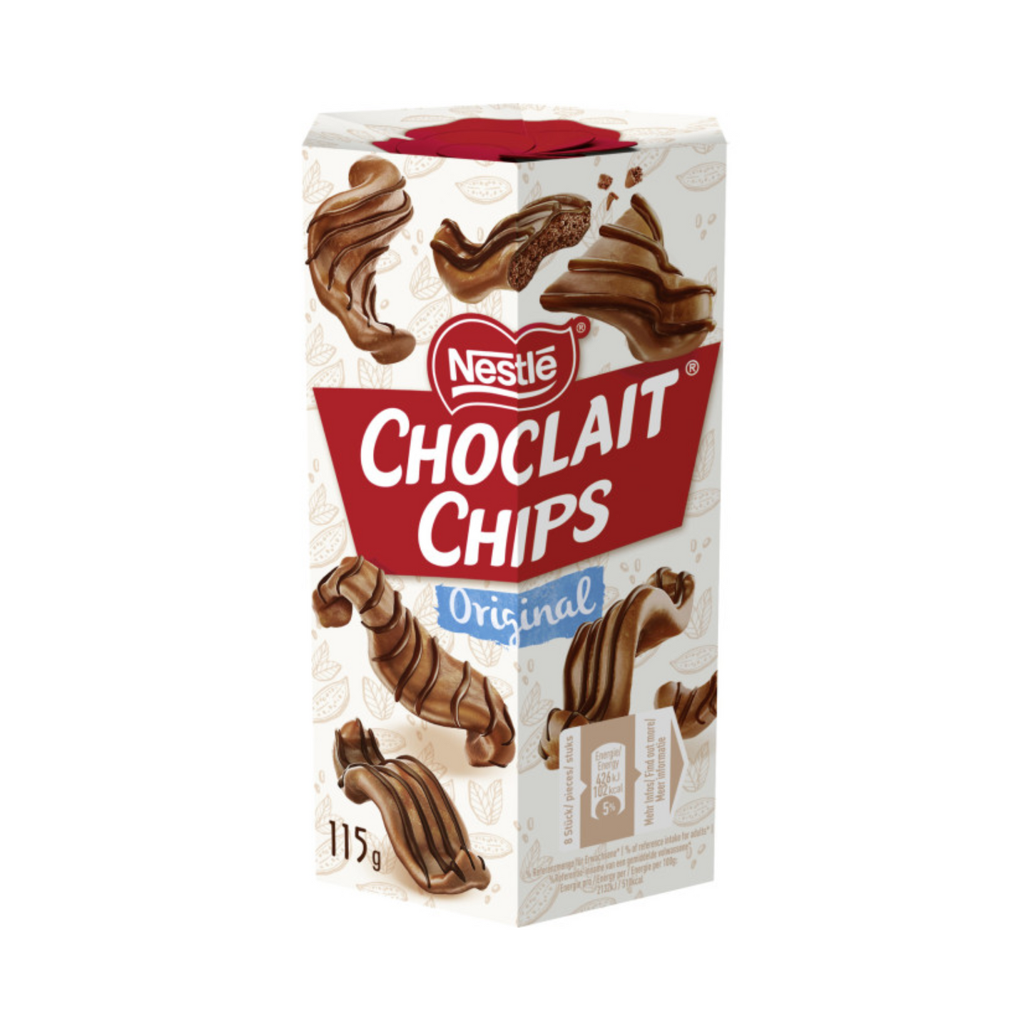 Nestle Choclait Chips Original 115g