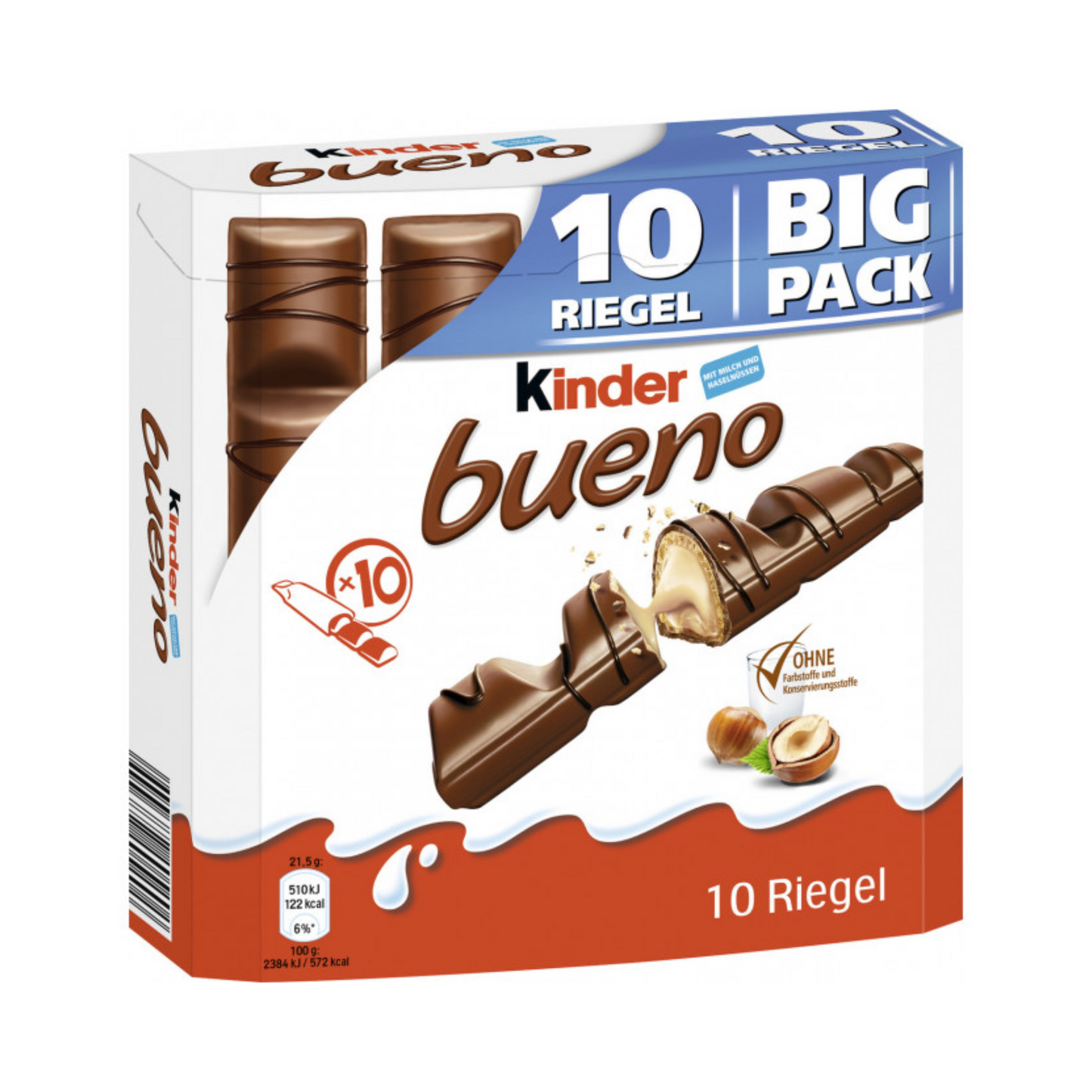 Ferrero Kinder Bueno 10ST 215g