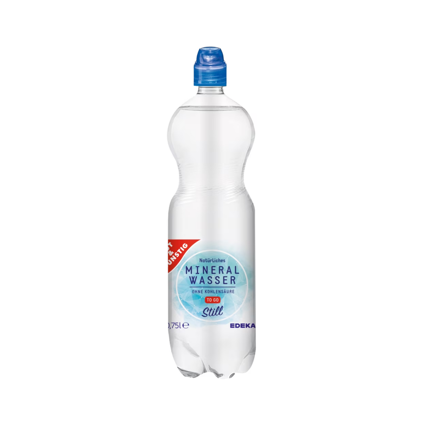 GUT&GÜNSTIG Mineralwasser still mit Sportscap 0,75l DPG