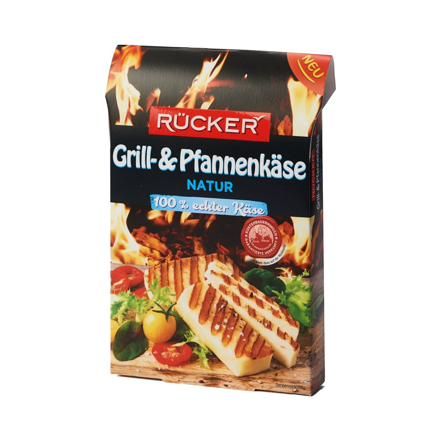 Rücker Grill- und Pfannenkäse Natur 45% Vollfettstufe 150g