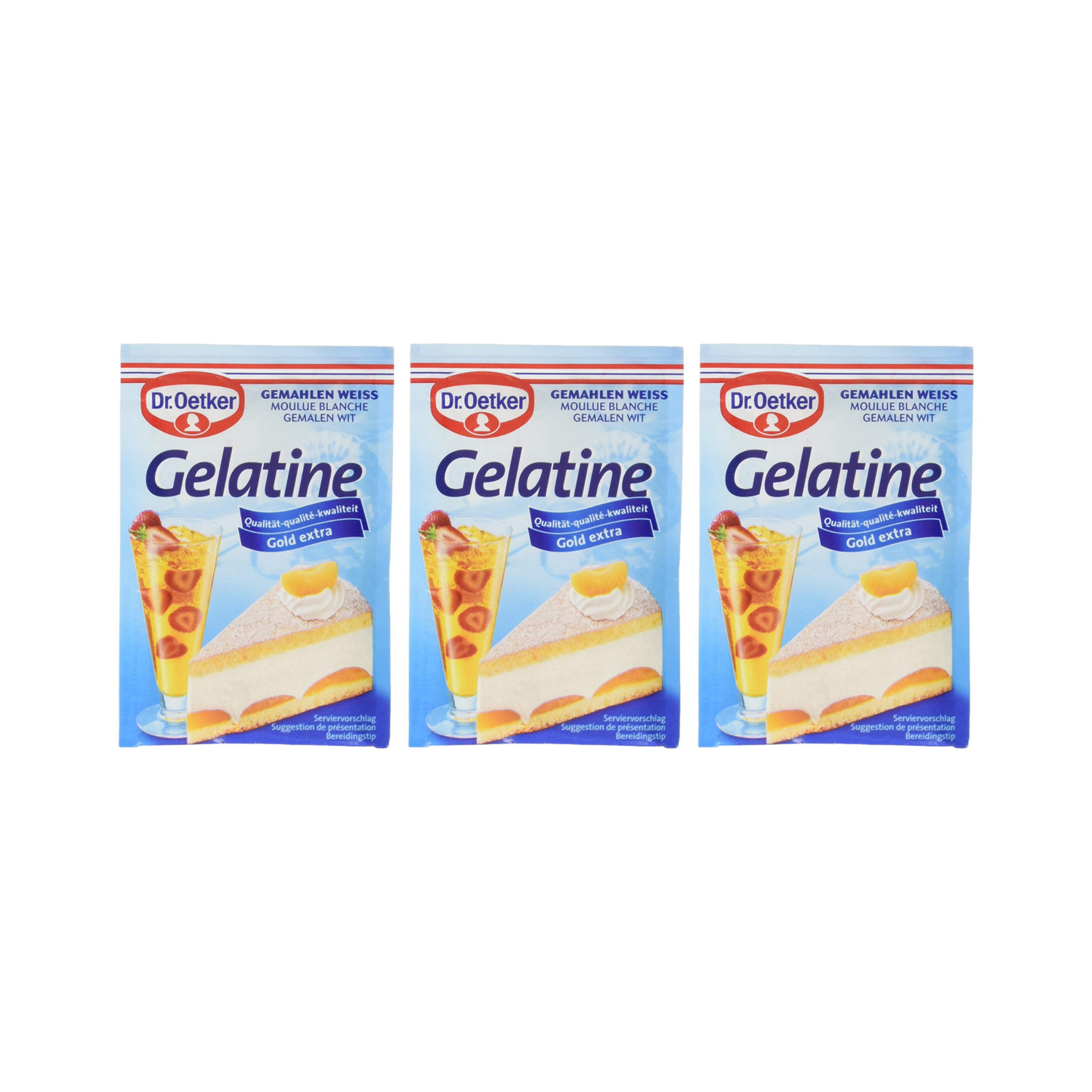 Dr.Oetker Gelatine weiss gemahlen 3x9g