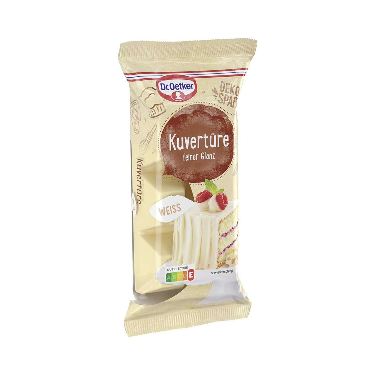 Dr.Oetker Kuvertüre Weiß 150g