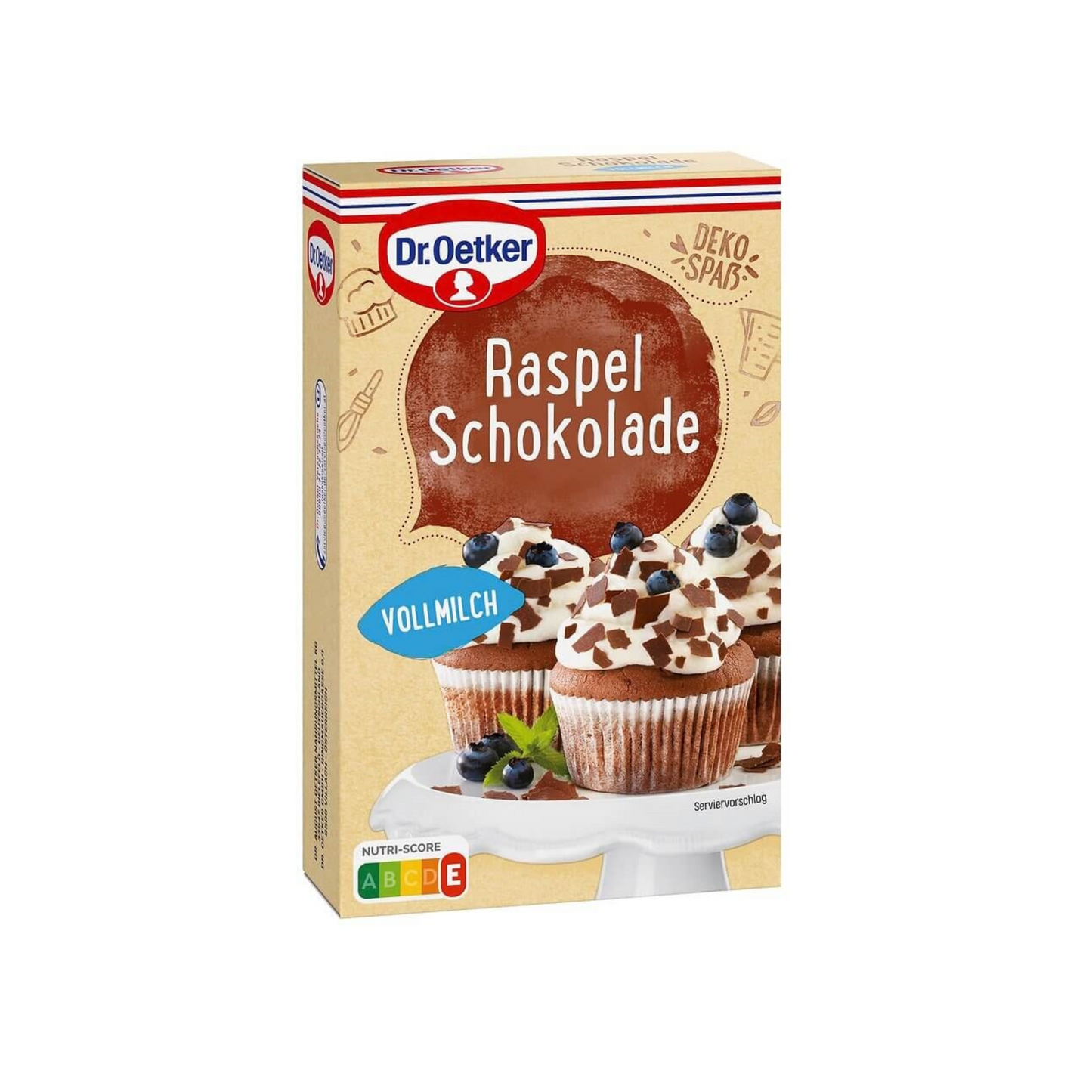 Dr.Oetker Raspelschokolade Zartbitter 100g