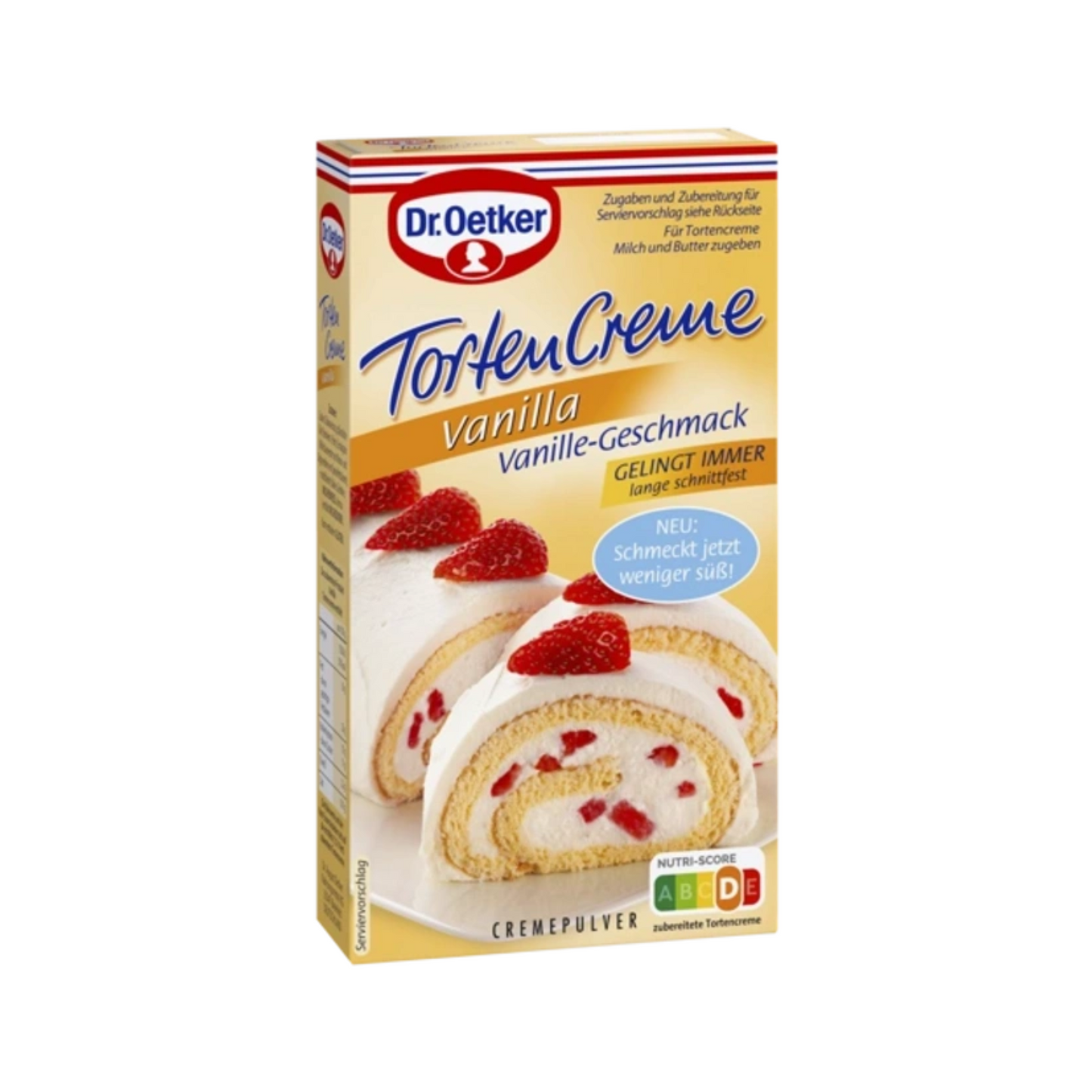 Dr.Oetker Vanilla Tortencreme 123g