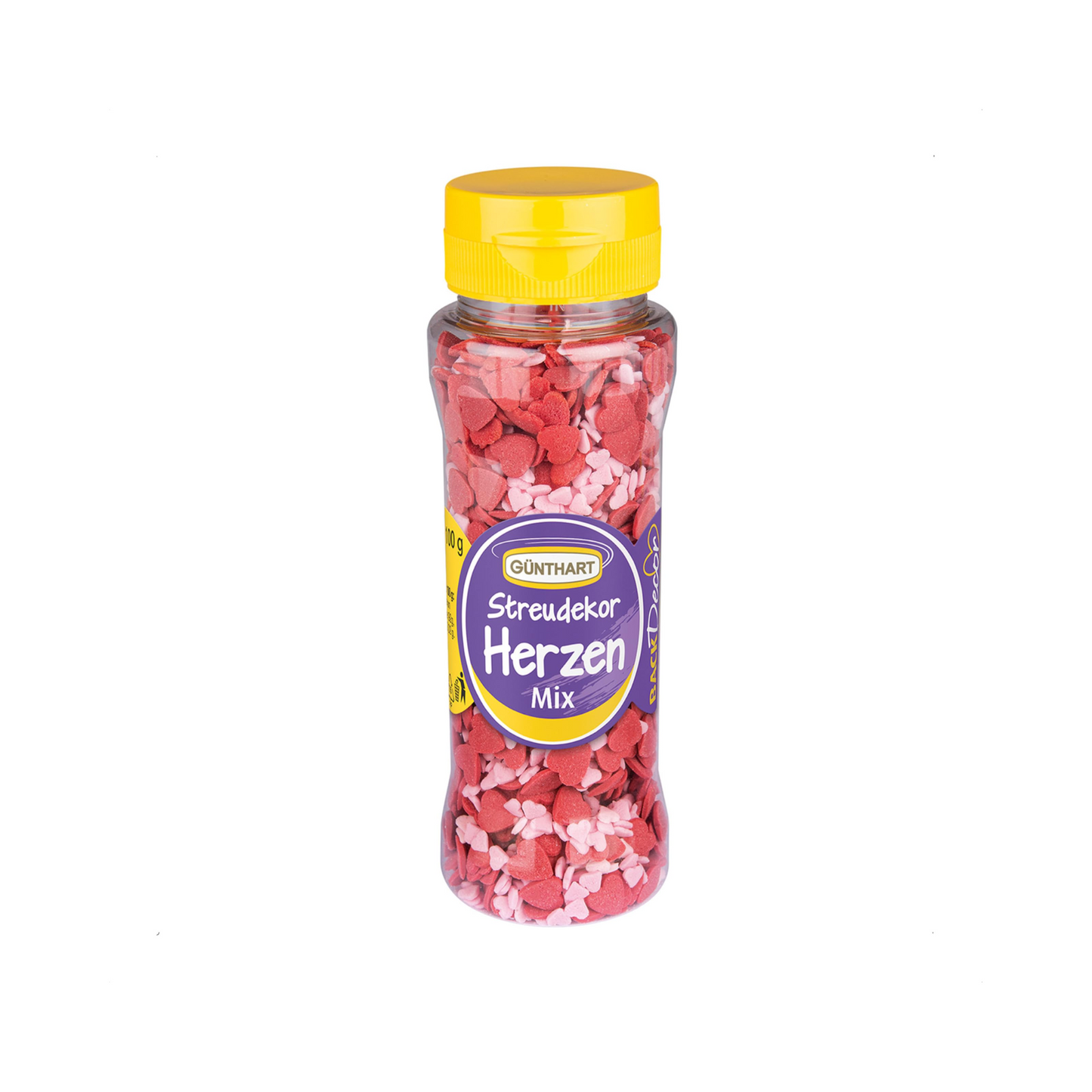Günthart Bunte Zucker-Herzen 13g