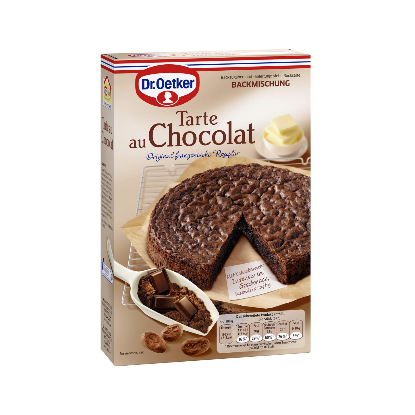 Dr.Oetker Tarte Au Chocolat 470g