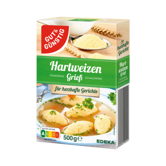 GUT&GÜNSTIG Hartweizengrieß 500g