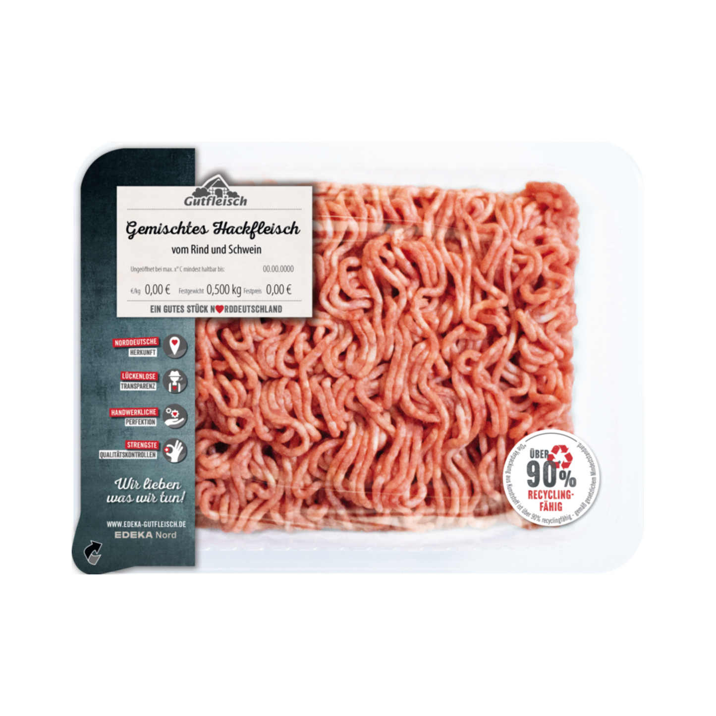 Gutfleisch gemischtes Hack 500g