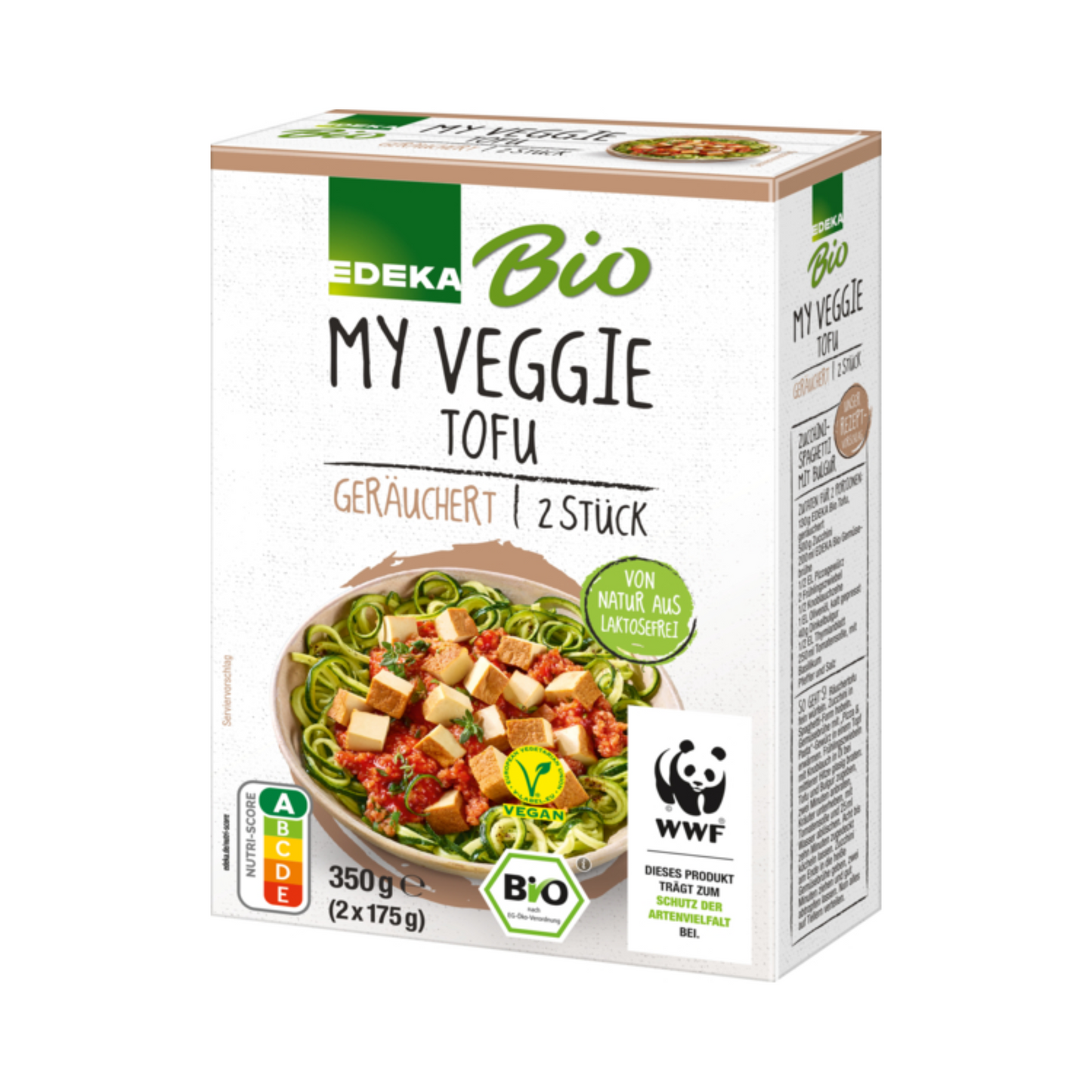 Bio EDEKA My Veggie Veganer Tofu geräuchert 2x175g