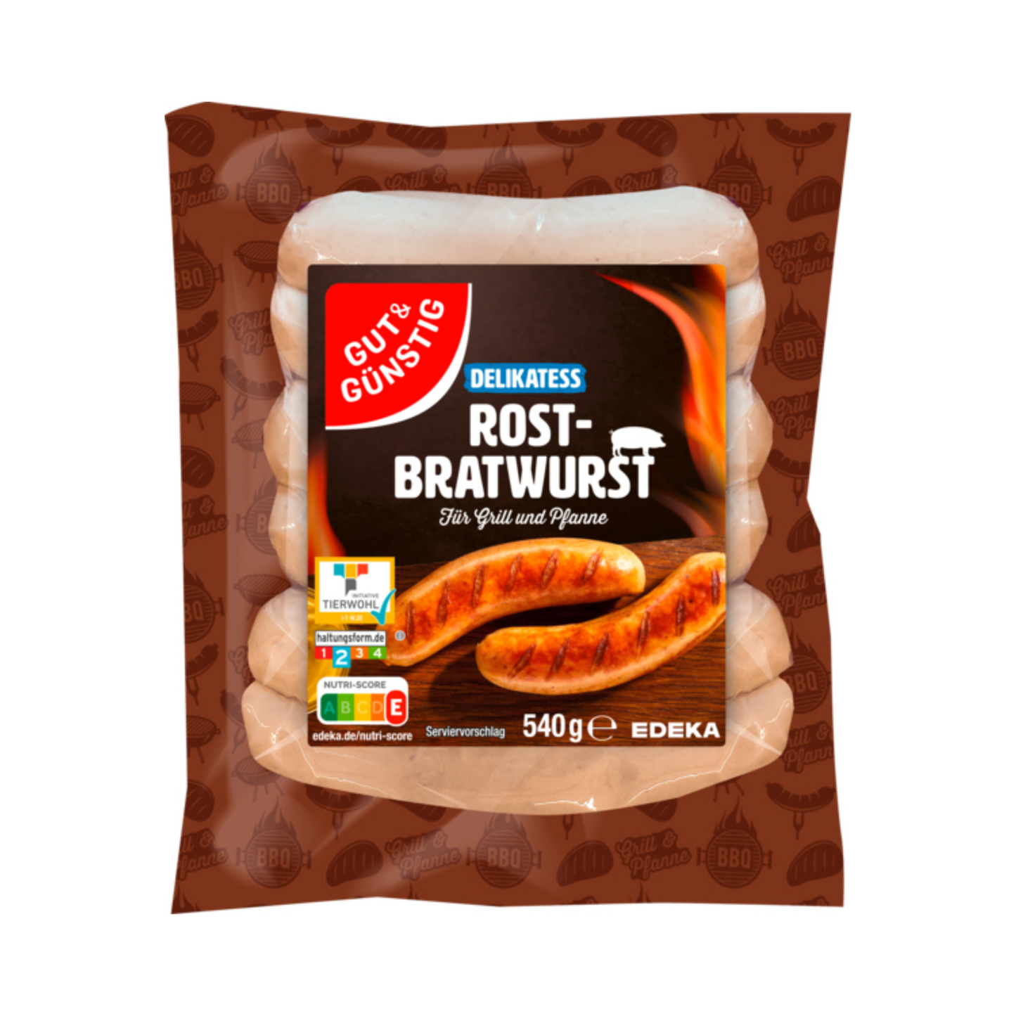 GUT&GÜNSTIG Rostbratwurst 540g QS ITW