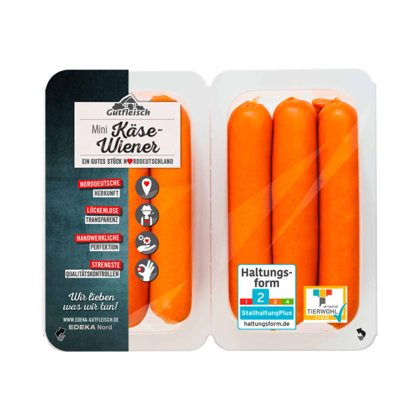 Gutfleisch Mini Käse-Wiener 320g