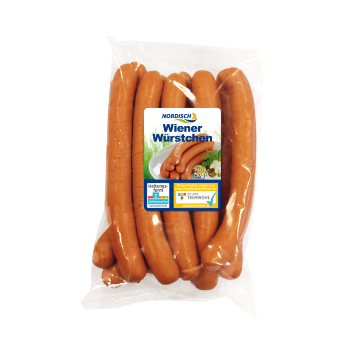Nordisch Wiener Würstchen 10x75g QS ITW