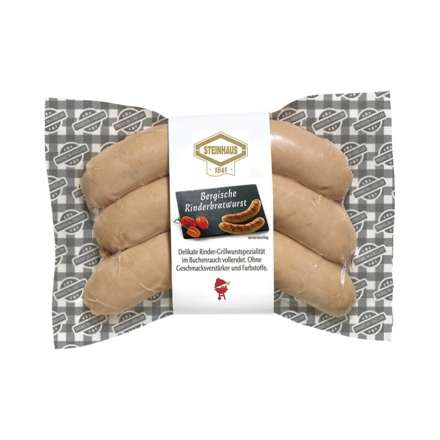 Steinhaus Bergische Rindsbratwurst 300g