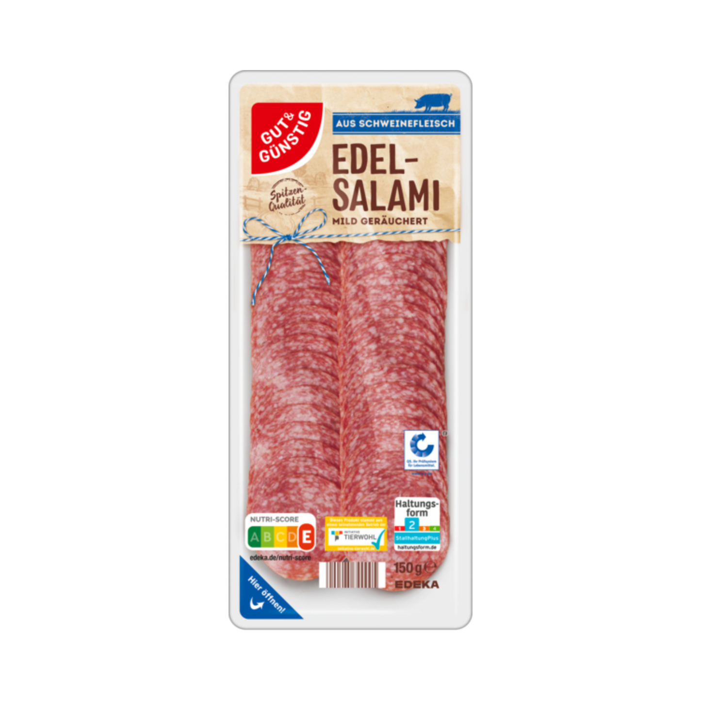 GUT&GÜNSTIG Edelsalami 150g QS ITW