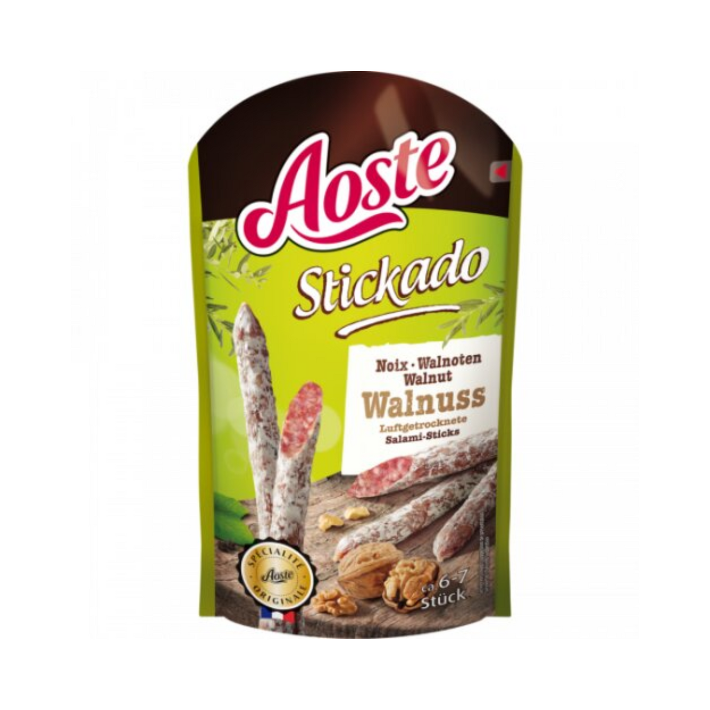 Aoste Stickado Walnuss 70g