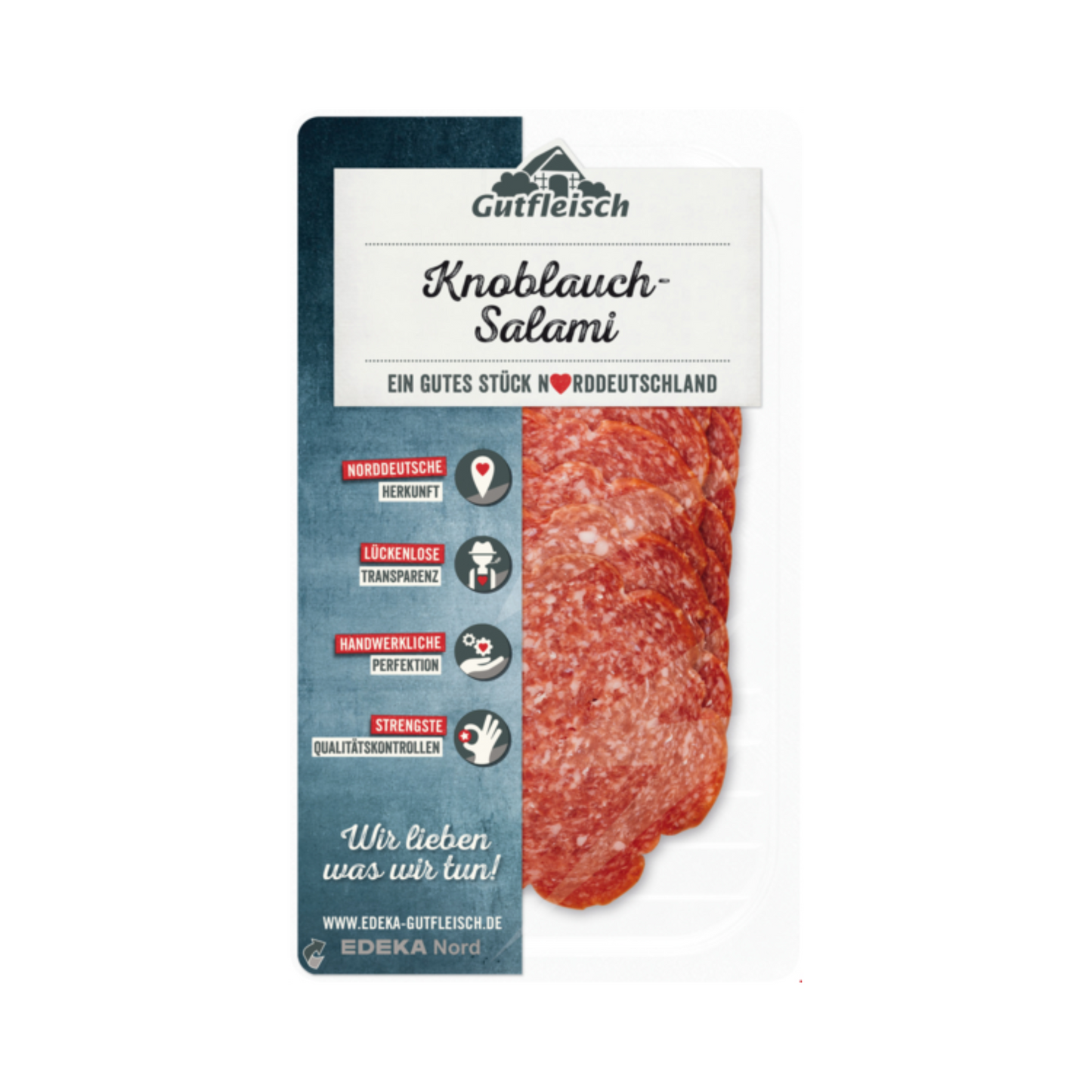 Gutfleisch Knoblauchsalami 80g