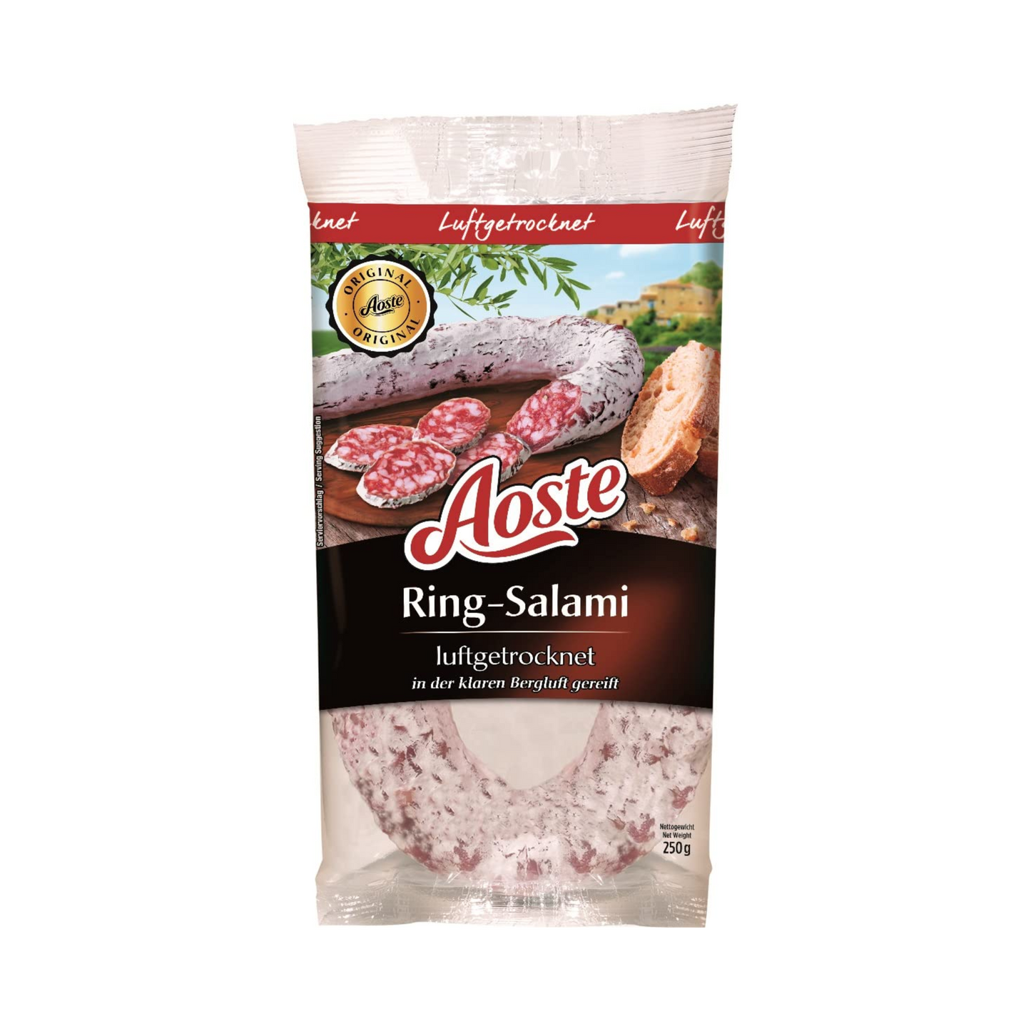 Aoste Ringsalami luftgetrocknet 250g