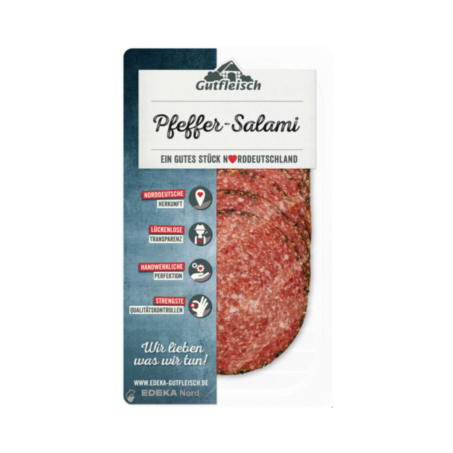 Gutfleisch Pfeffersalami 80g