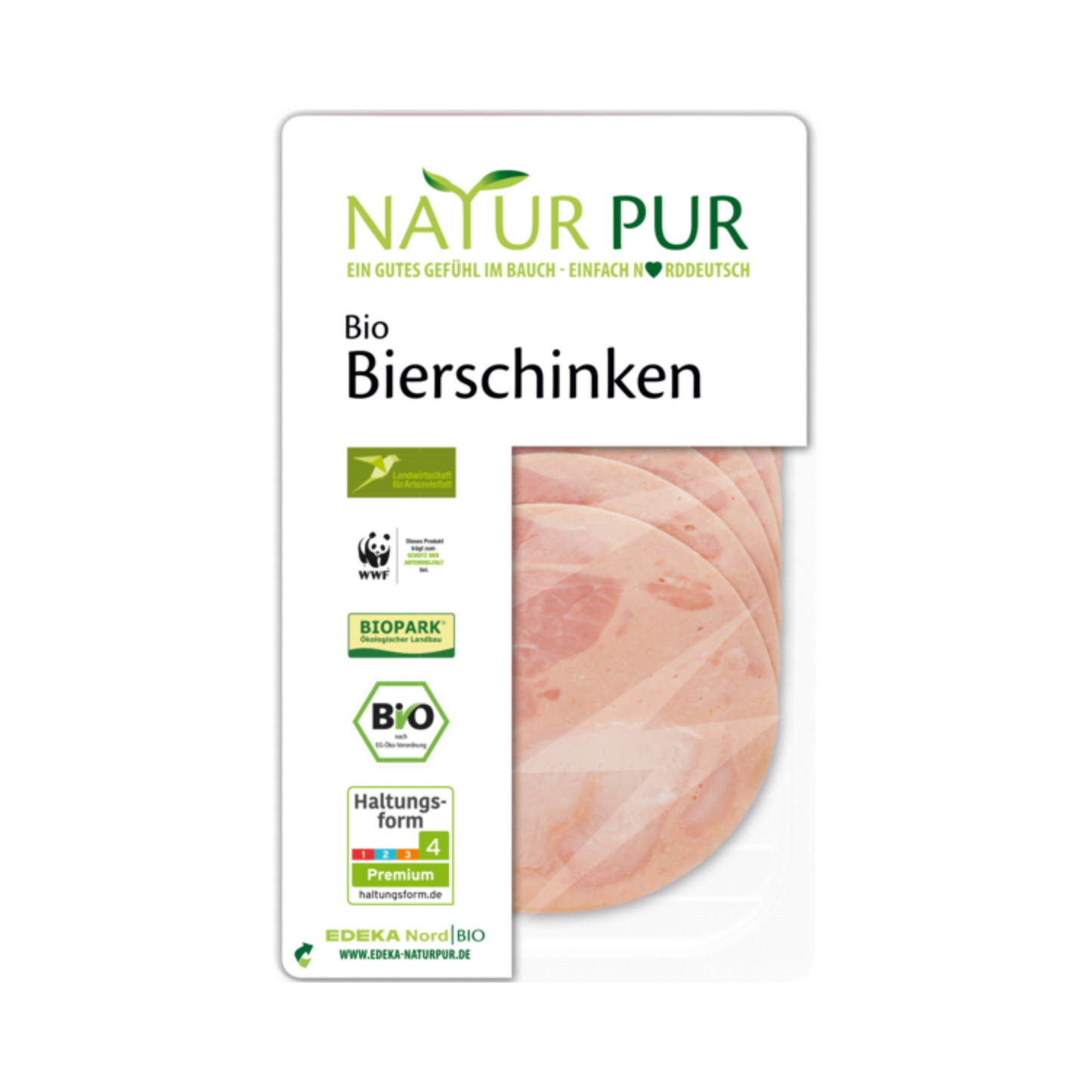 Bio Natur Pur Bierschinken 80g