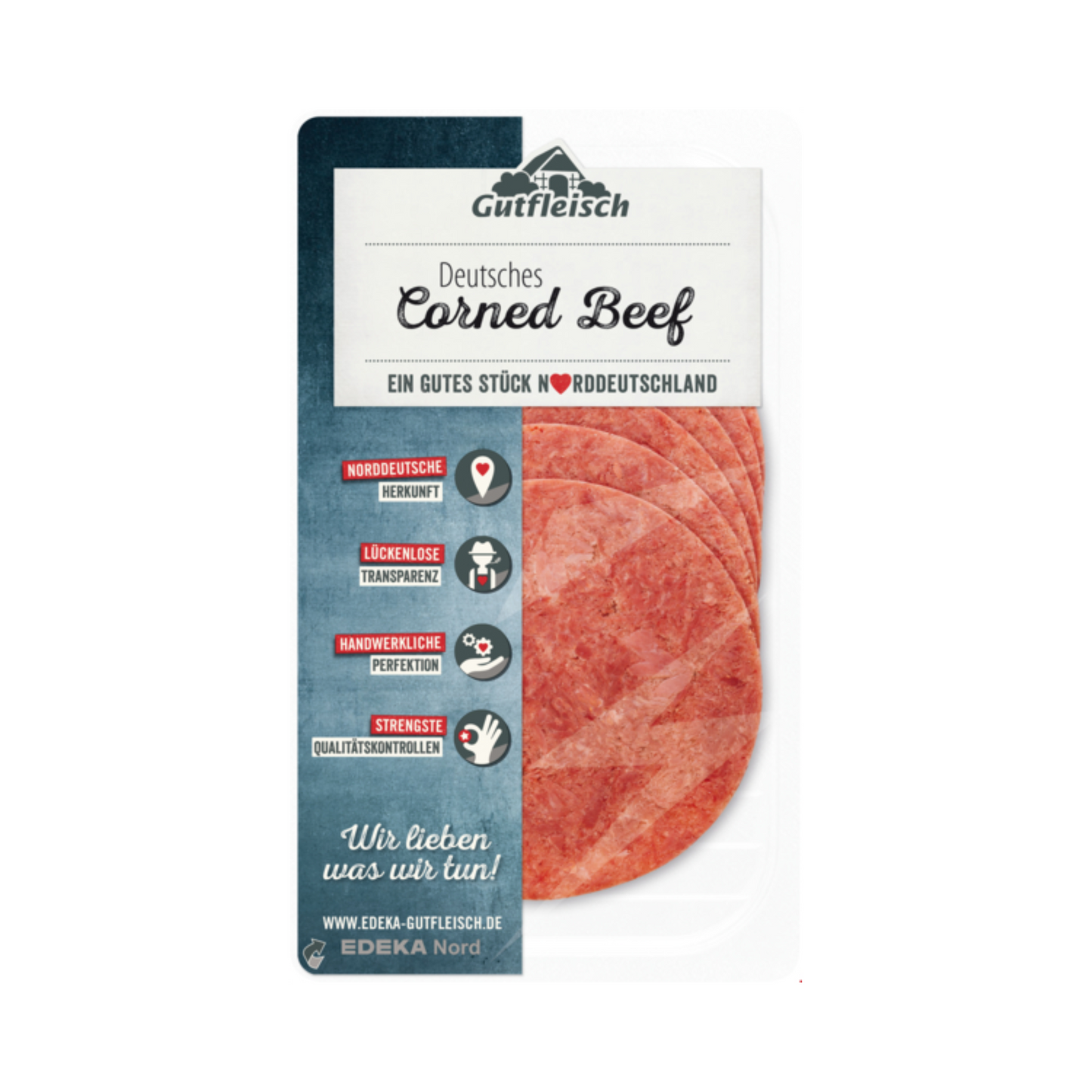 Gutfleisch deutsches Corned Beef 80g