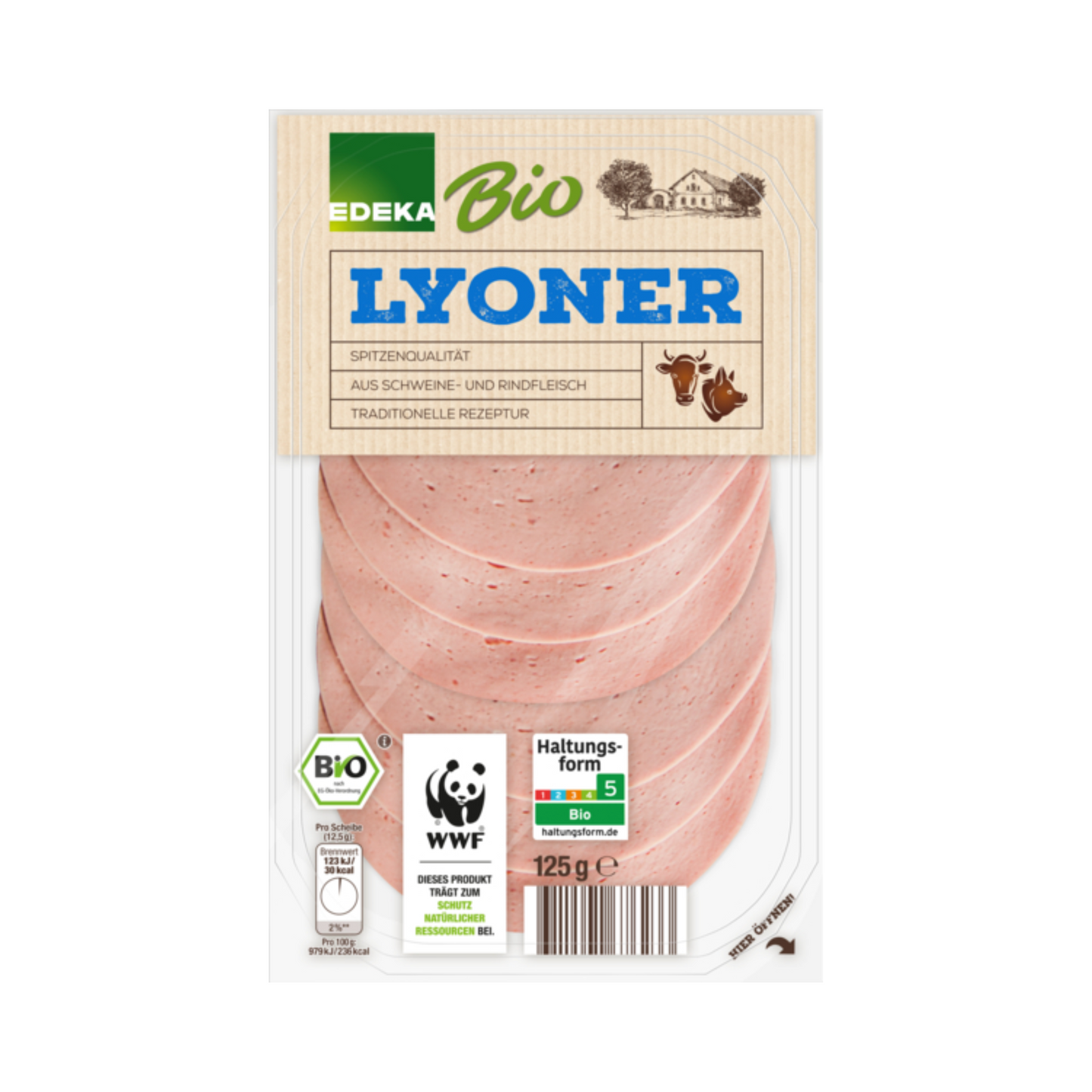 Bio EDEKA Lyoner 125g