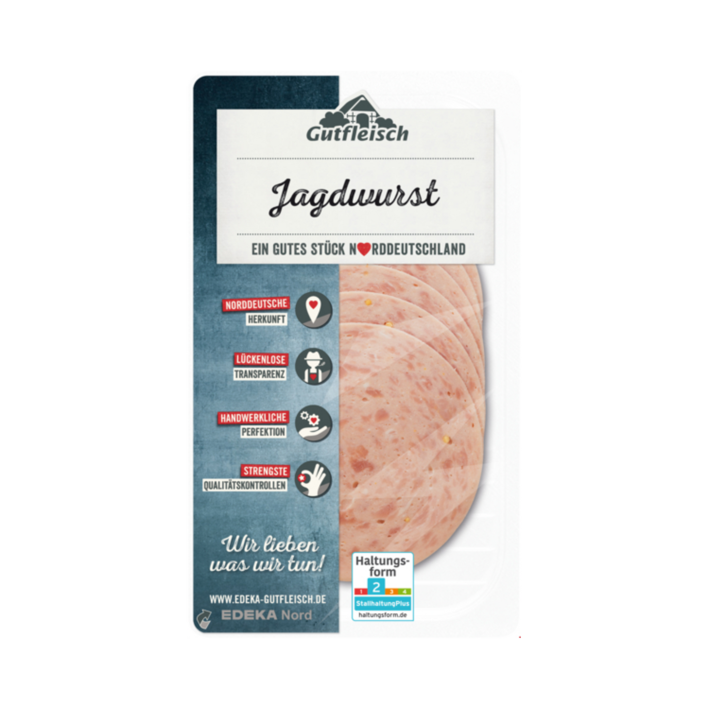 Gutfleisch Jagdwurst 80g