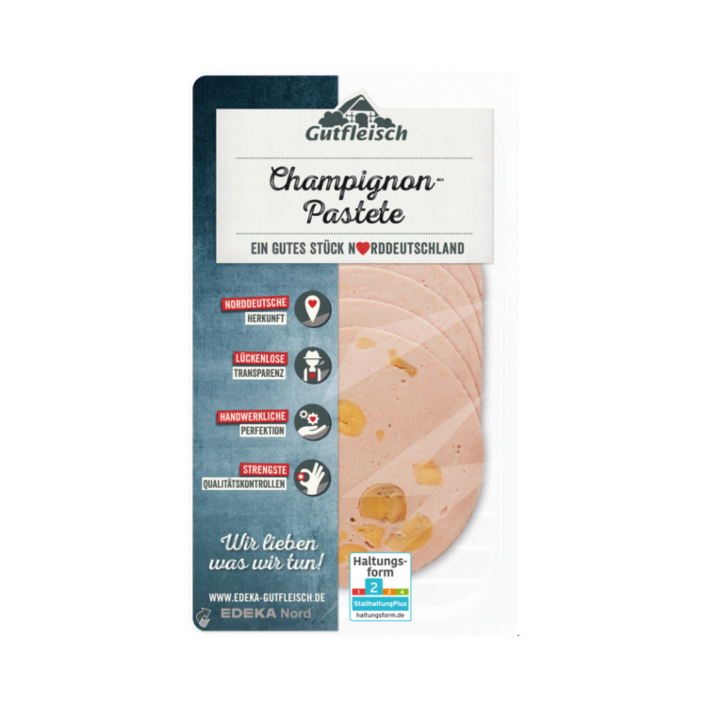 Gutfleisch Champignonpastete 80g