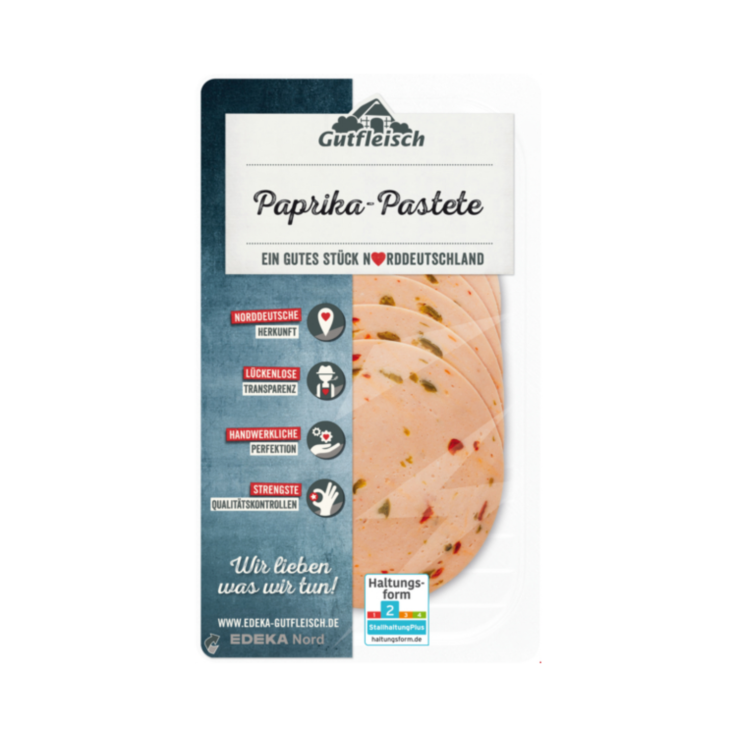 Gutfleisch Paprikapastete 80g