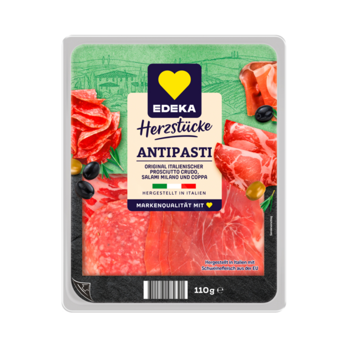 EDEKA Herzstücke Antipasti Platte 110g