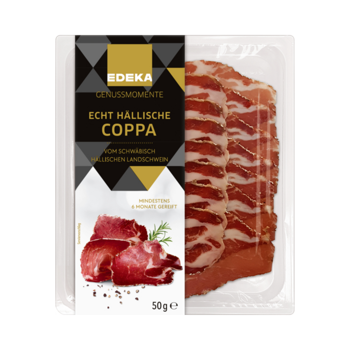 EDEKA Genussmomente Coppa vom schwäbisch hällischem Schwein 50g