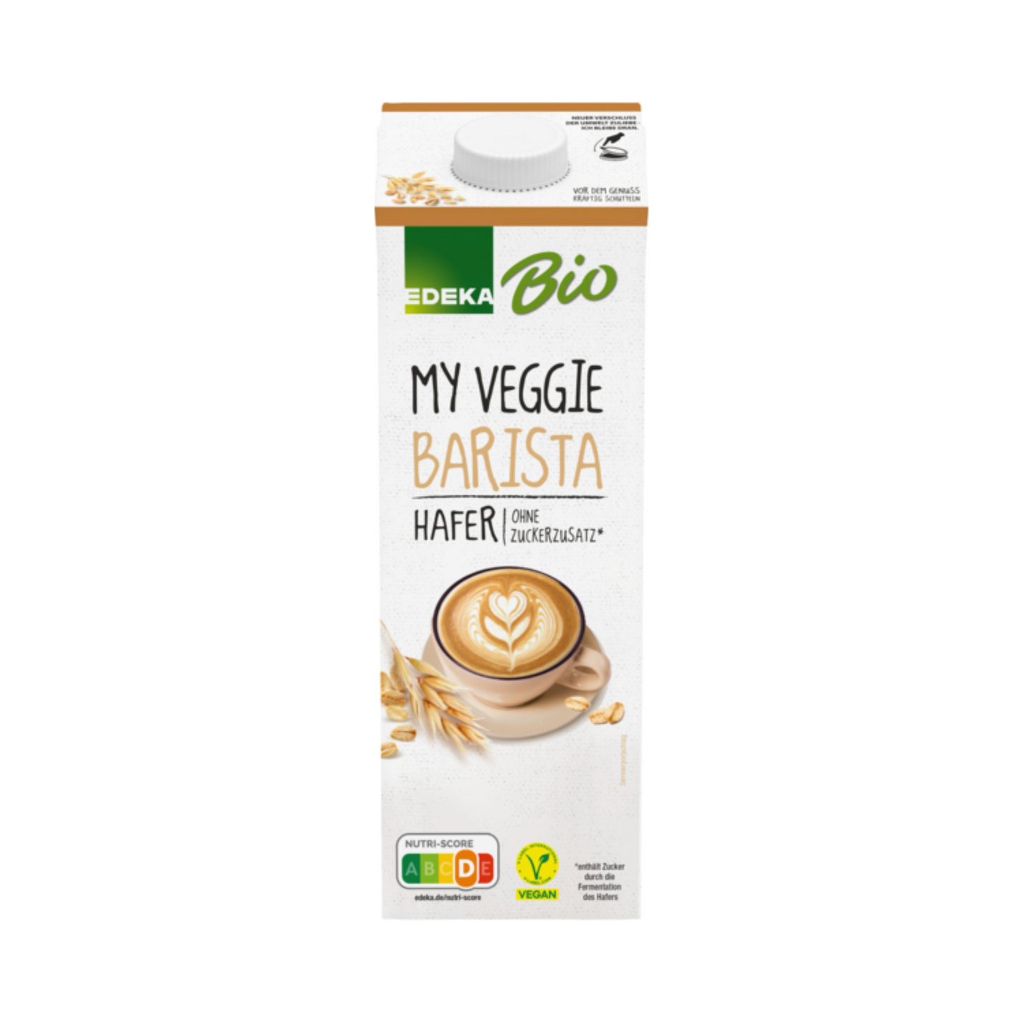 Bio EDEKA My Veggie Veganer Haferdrink Barista 1l