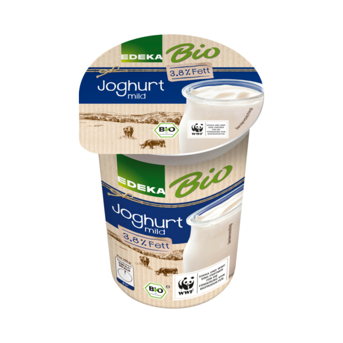 Bio EDEKA Naturjoghurt 3,8% 500g