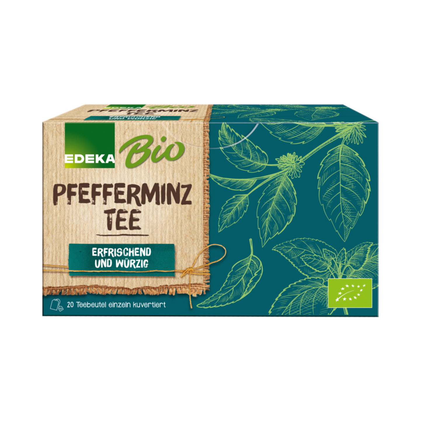 Bio EDEKA Pfefferminze 20ST 40g