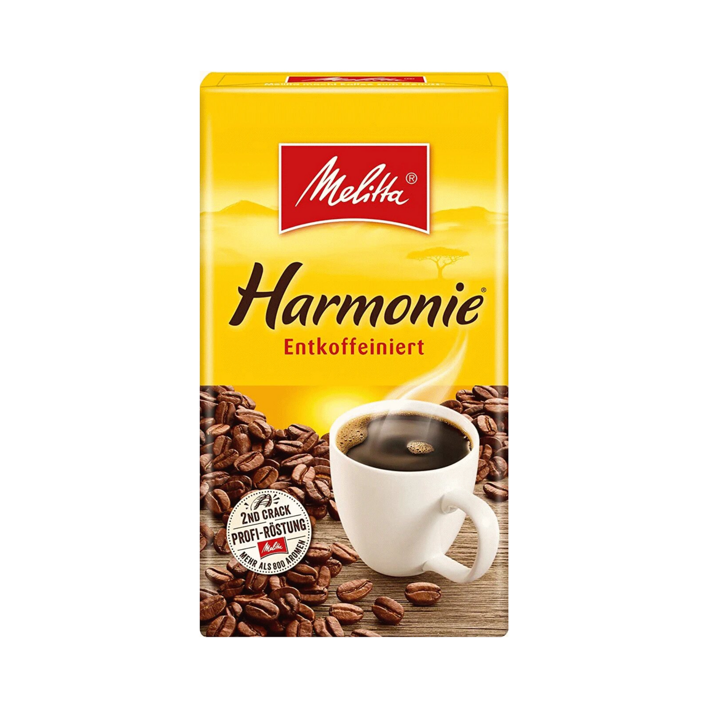 Melitta Cafe Harmonie Entcoffeiniert 500g