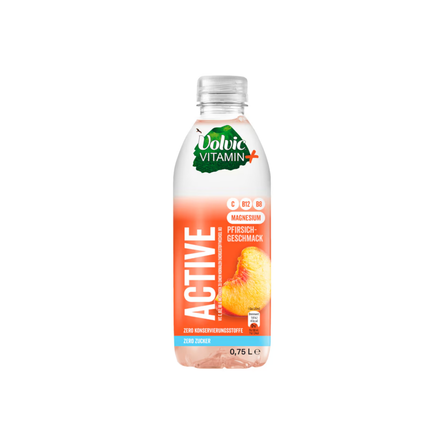 Volvic Vitamin+Pfirsich 0,75l DPG