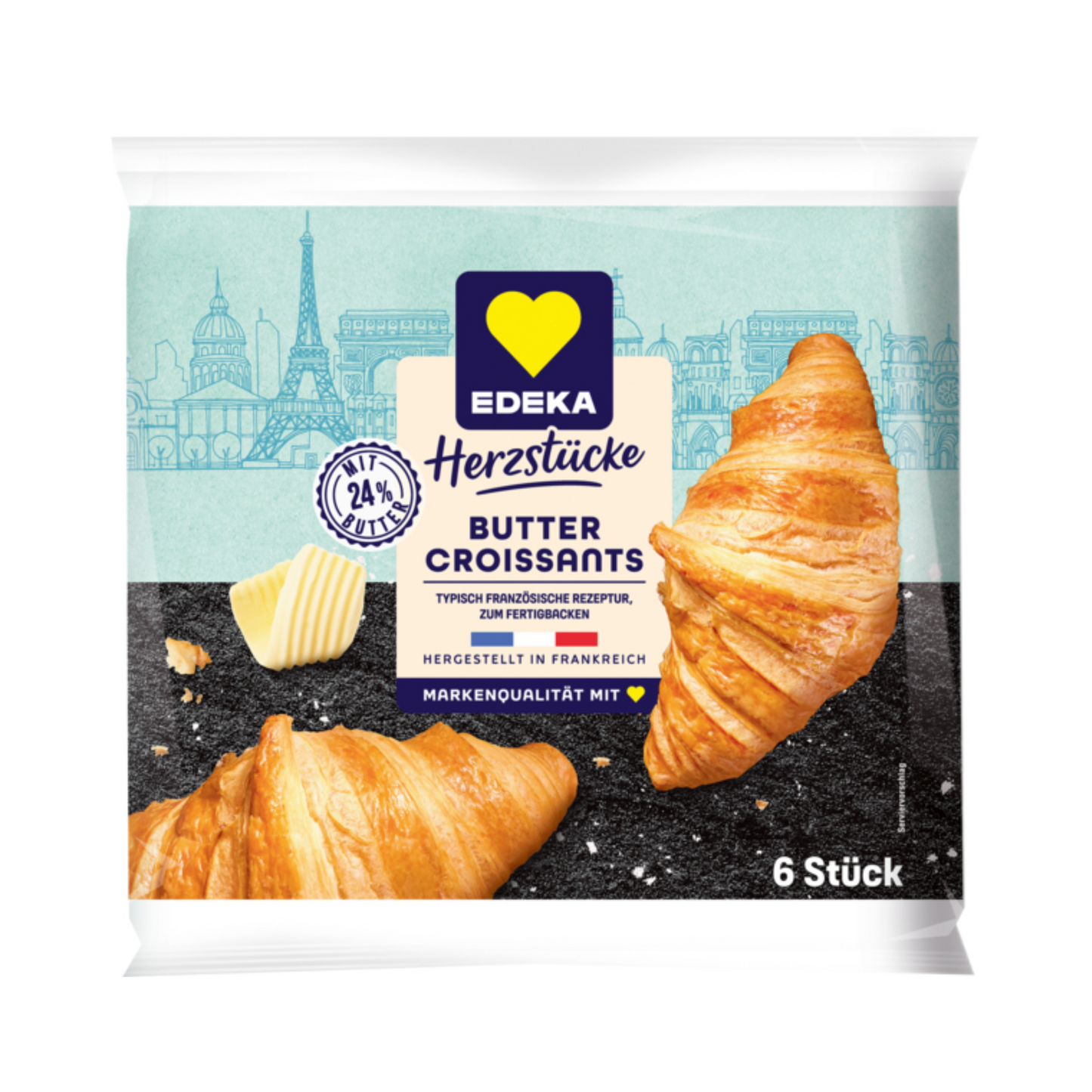 EDEKA Herzstücke Buttercroissants 360g
