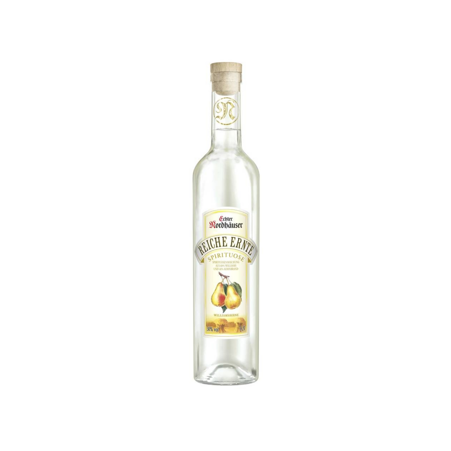 Echter Nordhäuser Reiche Ernte Williamsbirne 30% 0,5l
