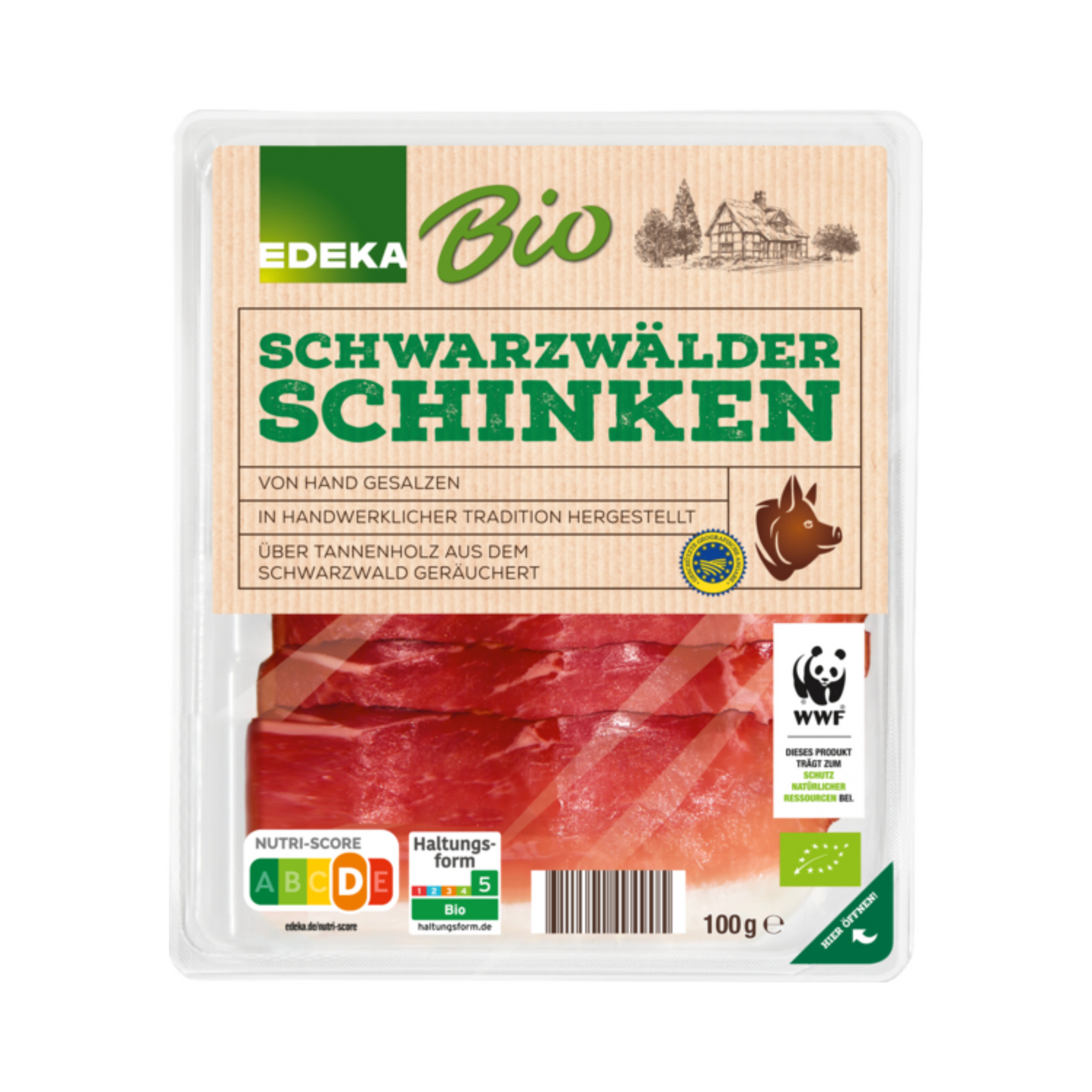Bio EDEKA Schwarzwälder Schinken 100g