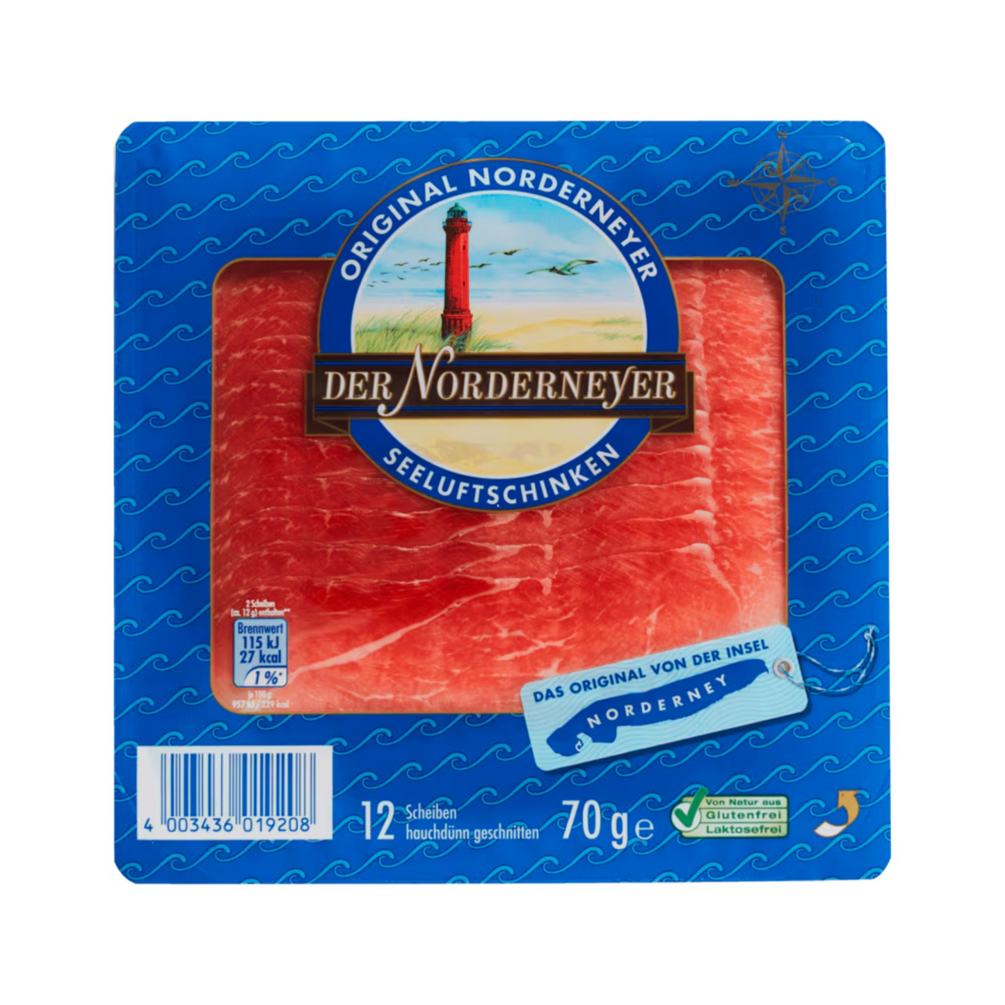 Norderneyer Seeluftschinken 70g
