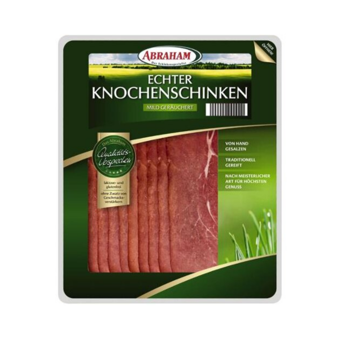 Abraham Echter Knochenschinken geräuchert 200g