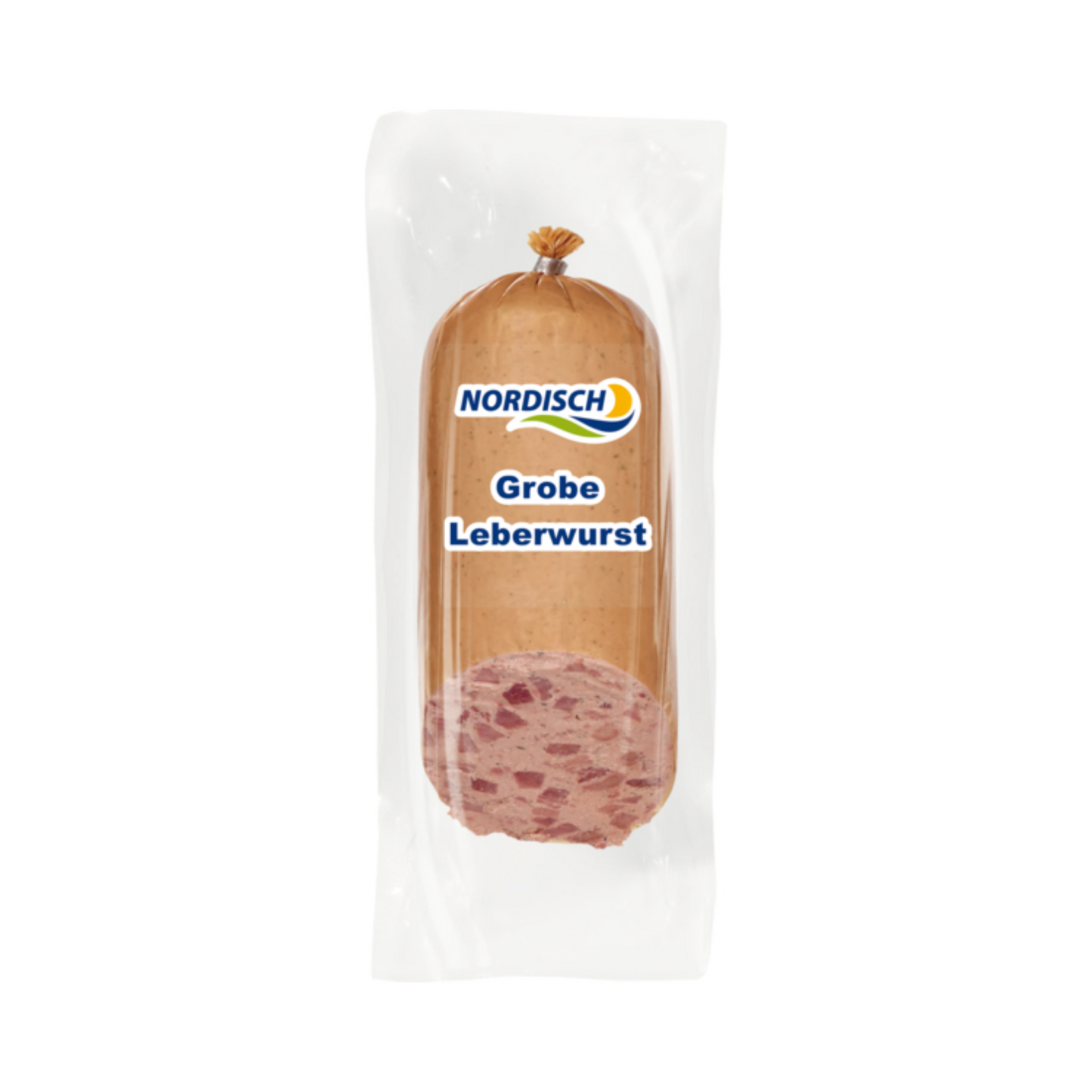 Nordisch Gutsleberwurst grob im Anschnitt 300g